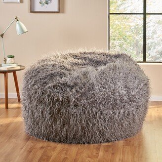 Lachlan Glam Faux Fur Bean Bag Chair