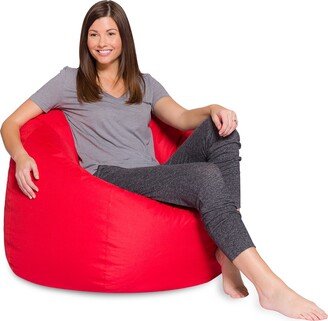 Posh Creations Big Comfy Bean Bag Chair: Posh Large Beanbag Chairs with Removable Cover for Kids