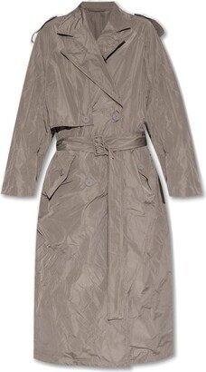 Loose Fitting Trench Coat-AA