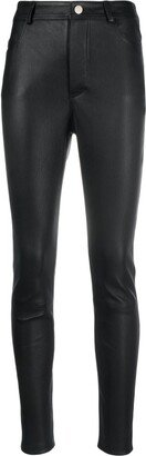 Skinny Leather Trousers-AD