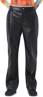 Luke Fauxl Leather Straight Leg Pants