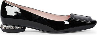 Patent Leather Ballerina Flats