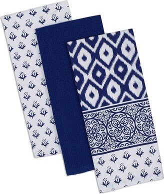 3pk Cotton Tunisia Dishtowel Set