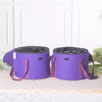 2Pcs Carry Cases For Crystal Singing Bowls Set