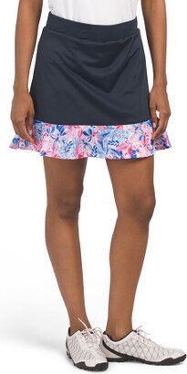 UPF 30 Mermaid Hem Skort for Women