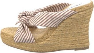 Canvas Striped Espadrilles