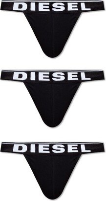 Jockstrap Pack Of Three Logo Waistband Briefs