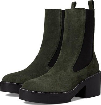 Doleas (Olive Green Suede) Women's Boots