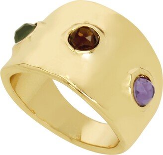 Robert Lee Morris Soho Faux Stone Gem Chunky Statement Ring