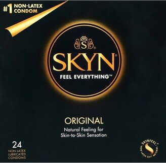 SKYN Original Non-Latex Lubricated Condoms - 24ct