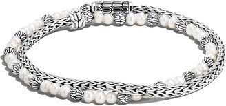 Classic Chain Pearl Wrap Bracelet