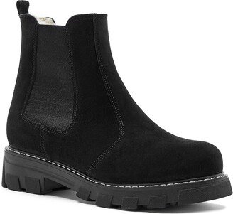 Adelyn Genuine Shearling Chelsea Boot