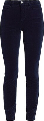 Monique Velvet Ultra High-Rise Skinny Pants