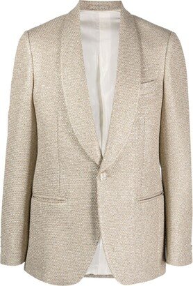 Shawl Lapels Single-Breasted Blazer