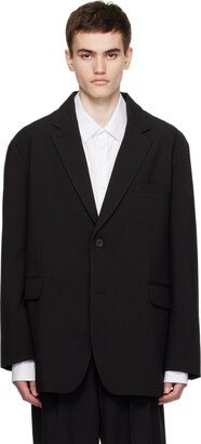 The Frankie Shop Black Beo Blazer