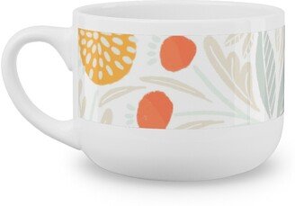 Mugs: Astrid Latte Mug, White, 25Oz, Multicolor