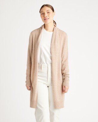 Mongolian Cashmere Duster Cardigan Sweater