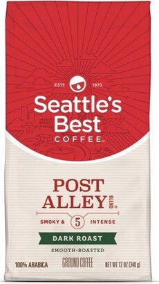 Seattle's Best Coffee Post Alley Blend Dark Roast Ground Coffee -12oz Bag