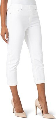 Liverpool Chloe Pull-On Crop Skinny Jeans