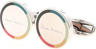 Logo Detailed Rainbow Cufflinks