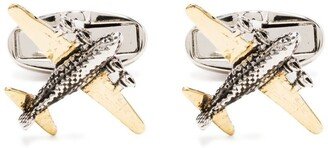 Plane-Shaped Cufflinks