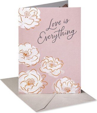 Carlton Cards 'Love is Everything' Wedding Card