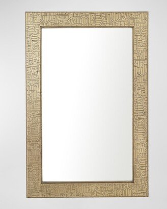 Pathways Mirror, Brass