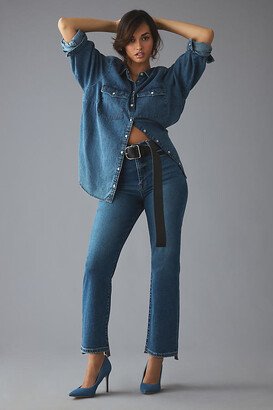 Good Boy High-Rise Cropped Straight Jeans