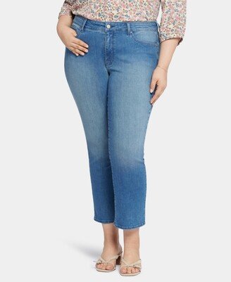 Plus Size Marilyn Straight Ankle Jeans