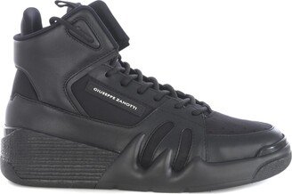 jupiter Hi-top Sneakers In Leather And Nylon