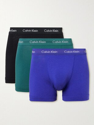 Three-Pack Stretch-Cotton Boxer Briefs-BC