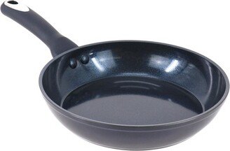 Hawke 8 Inch Ceramic Nonstick Aluminum Frying Pan in Dark Blue