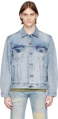 Indigo Vintage Trucker Denim Jacket