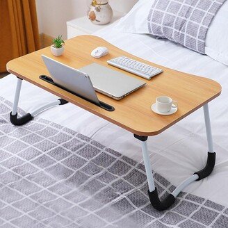 Hozxclle Large Bed Tray Foldable Portable Multifunction Laptop Desk Lazy Laptop Table - 24