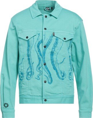 Denim Outerwear Turquoise