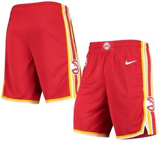 Men's Red, Gold Atlanta Hawks 2020/21 Association Edition Performance Swingman Shorts - Red, Gold