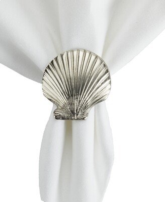 Tableau Shell Napkin Rings, Set of 8