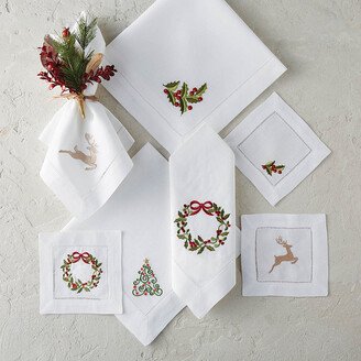 Holiday Napkins, Set of Six