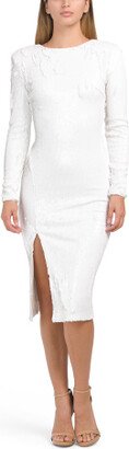Natalie Long Sleeve Sequin Dress for Women