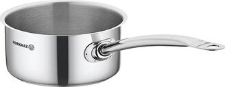 Korkmaz Gastro Proline 2.8 Liter Stainless Steel Saucepan in Silver