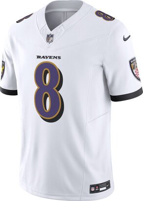 Lamar Jackson Baltimore Ravens Men's Dri-FIT NFL Limited Football Jersey in White