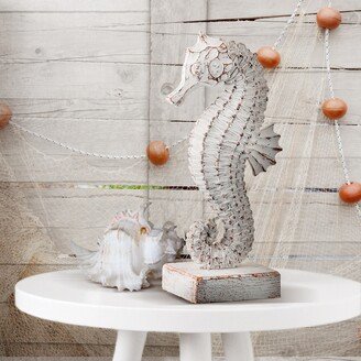 Resin 'Wicker' Seahorse 12.5