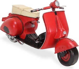 Red Metal 1959 Scooter Model