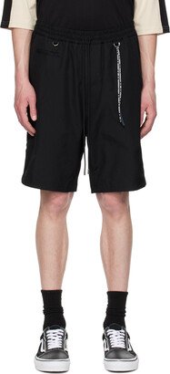 Black Easy Shorts