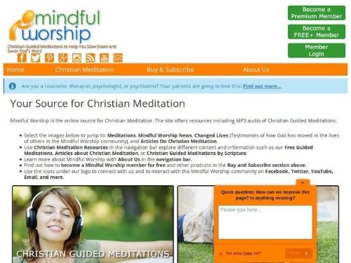 Mindfulworship.com Promo Codes & Coupons