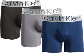 Men's Reconsidered Steel 3-Pack Stretch Boxer Briefs