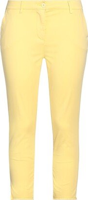 AGO E FILO Cropped Pants Yellow