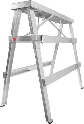 GypTool Adjustable Height Drywall Taping & Finishing Walk-Up Bench: 18 in. - 44 in.