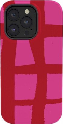 Camilla Foss Bold and Checkered Snap Slim iPhone 15 Ultra Case