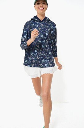 Tnuck Sport Navy Wildflower Hooded Eden Sweatshirt